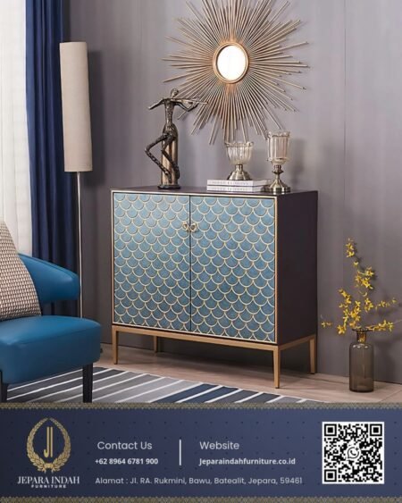 Meja Cabinet Konsol Mewah Modern Unik Terbaru