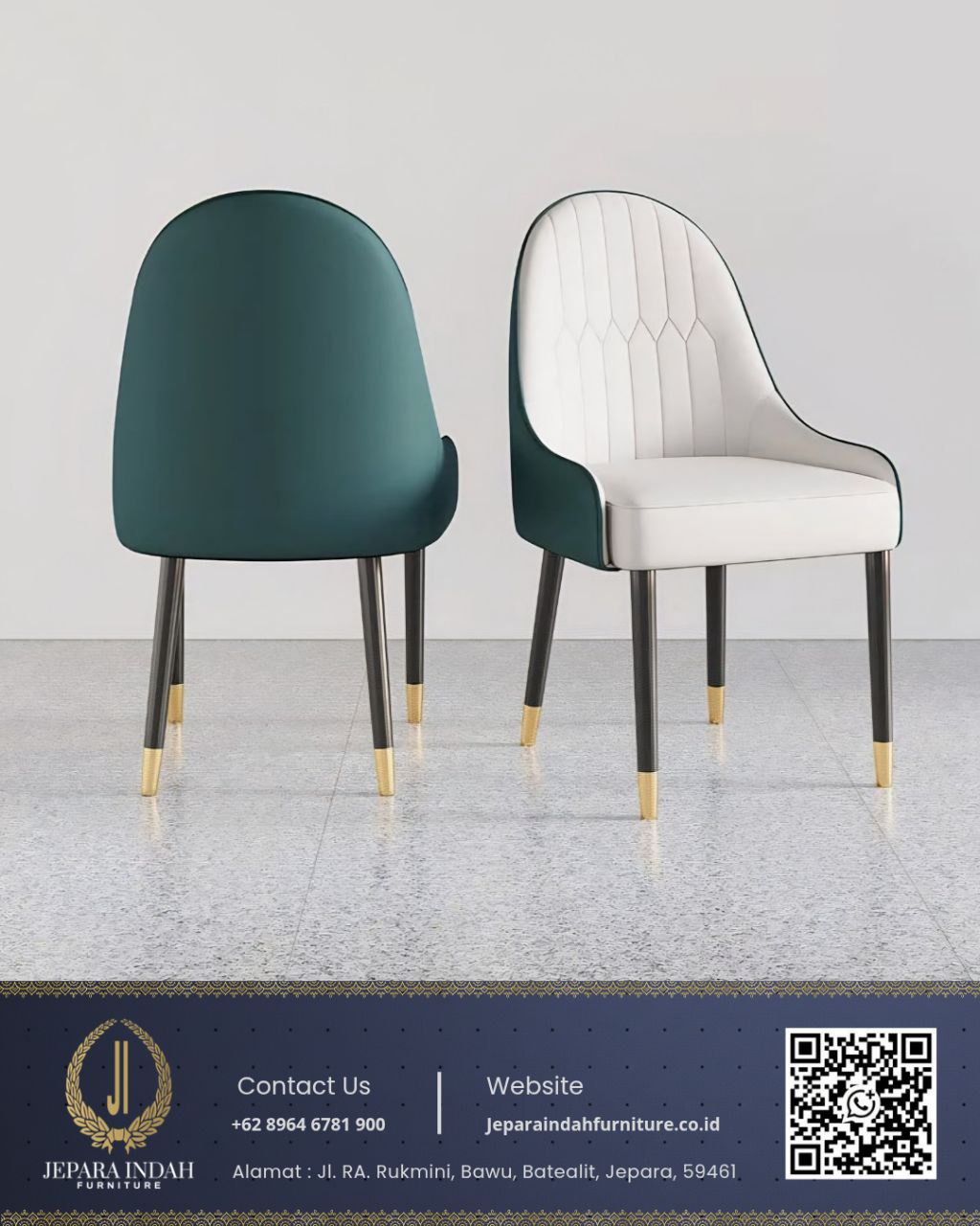 Kursi Makan Emerald Minimalis Modern