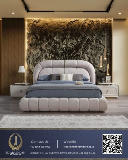Set Kamar Tidur Mewah Modern Jepara Indah Furniture