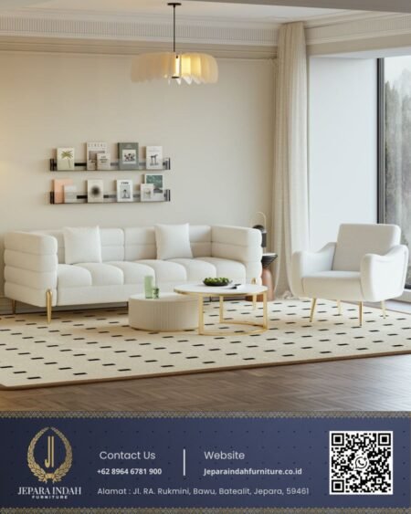 Set Sofa Tamu Modern Contemporary Minimalis Scandinavian