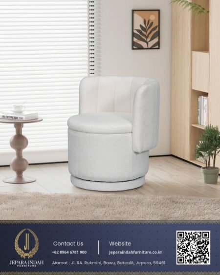 Kursi Sofa Single Chair Modern Minimalis Scandinavian