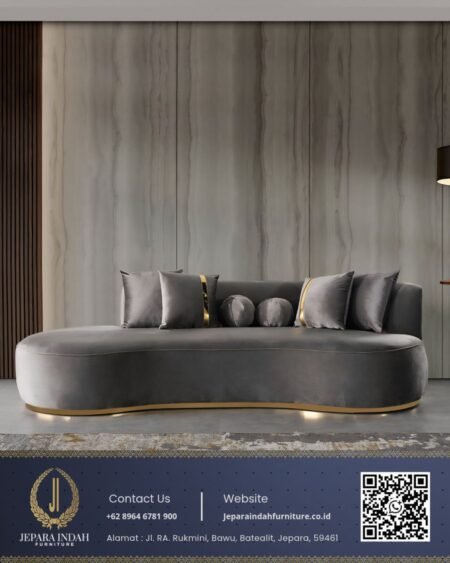 Sofa Kursi Tamu Villa Modern Minimalis Scandinavian