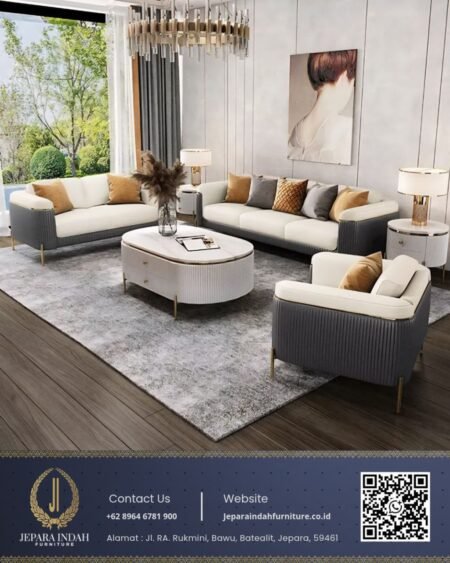Sofa Ruang Tamu Mewah Model Terbaru Italian Style
