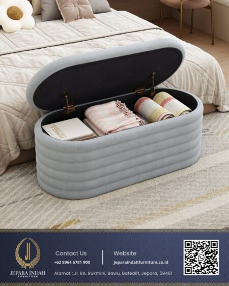 Jual Sofa Bench Storage Minimalis modern Estetik