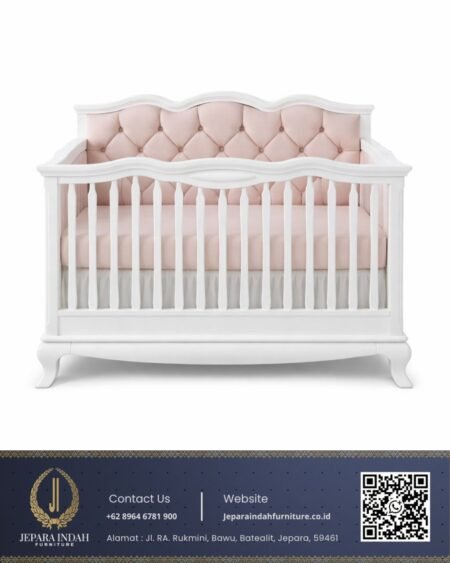 Tempat Tidur Bayi Modern Classic French Shabby Chic