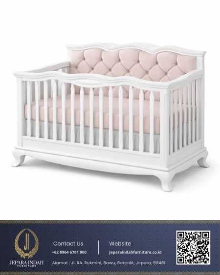 Tempat Tidur Bayi Modern Classic French Shabby Chic